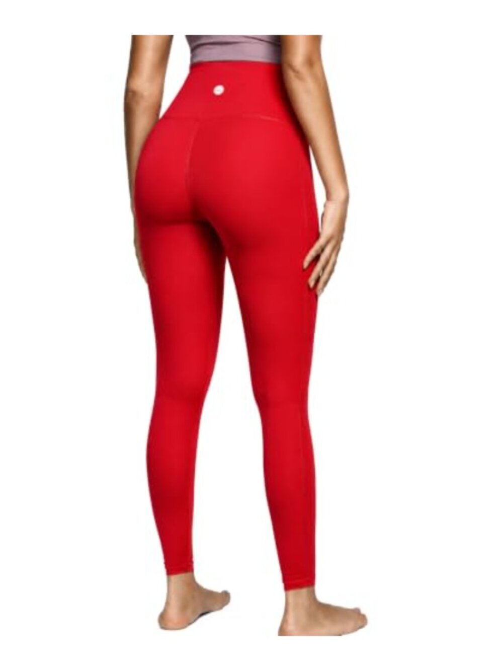 High Waisted Tummy Control Workout Leggings with Hidden Pocket